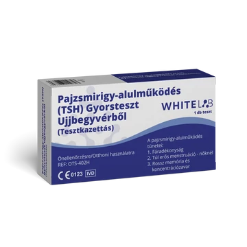 WhiteLab Pajzsmirigy alulműködés  (TSH) gyorsteszt vérmintából 1 db
