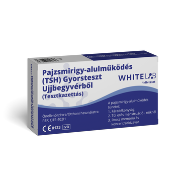 WhiteLab Pajzsmirigy alulműködés  (TSH) gyorsteszt vérmintából 1 db