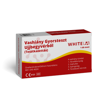 WhiteLab Vashiány gyorsteszt  vérmintából 1 db