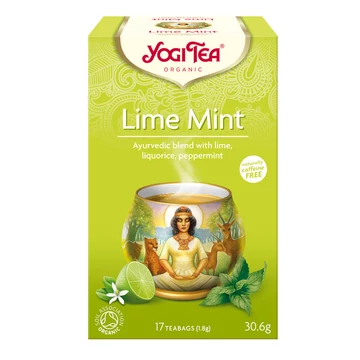 Yogi Bio Zöldcitromos menta tea filteres 17 db