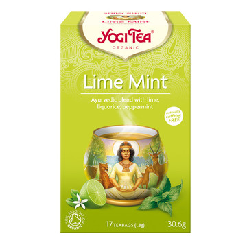Yogi Bio Zöldcitromos menta tea filteres 17 db