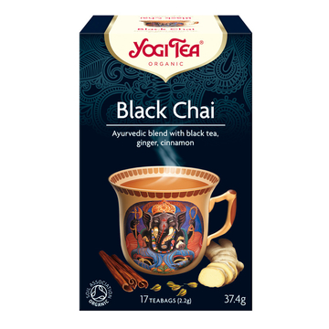 Yogi Bio Fekete Chai tea filteres 17 db