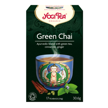 Yogi Bio Zöld Chai tea filteres 17 db