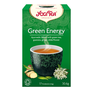 Yogi Bio Energizáló zöld tea filteres 17 db