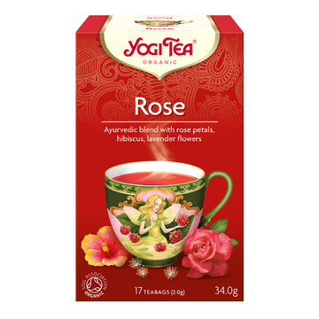 Yogi Bio Rózsa tea filteres 17 db