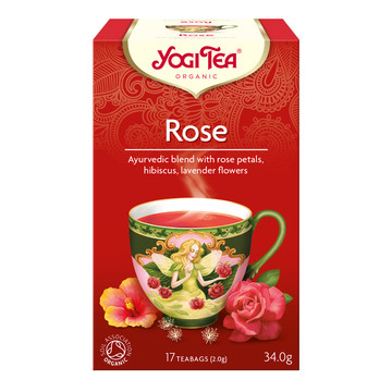 Yogi Bio Rózsa tea filteres 17 db