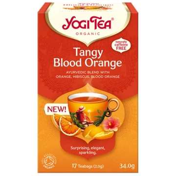 Yogi Bio Pezsdítő Vérnarancs tea 17 filter