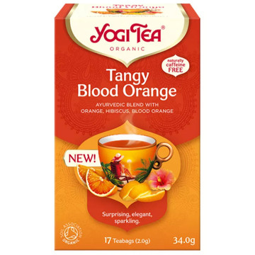 Yogi Bio Pezsdítő Vérnarancs tea 17 filter