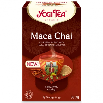 Yogi Bio Maca Chai tea filteres 17 db