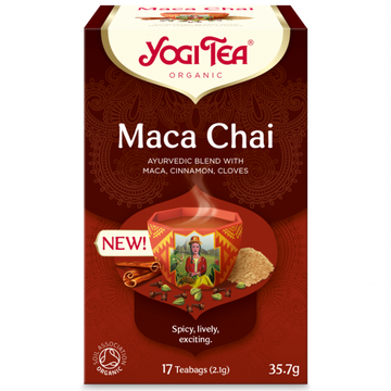 Yogi Bio Maca Chai tea filteres 17 db