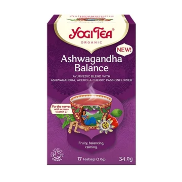 Yogi Bio Ashwagandha egyensúly tea – 17 filter