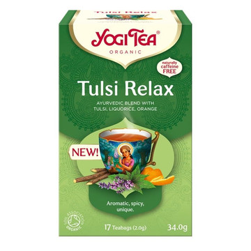 Yogi Bio Relax Tulsi nyugtató tea 17 filter
