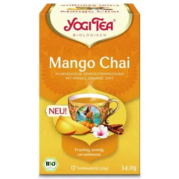 Yogi Bio Mango Chai tea 17 filter