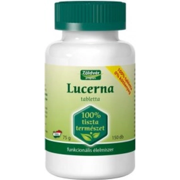 Zöldvér 100%-os lucerna tabletta 150 db