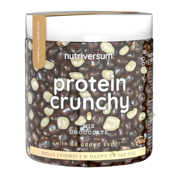 Nutriversum Protein Crunchy csokoládé mix 190 g