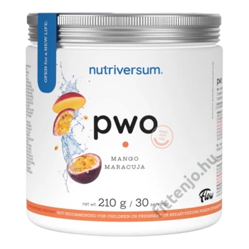 Nutriversum Flow PWO mangó-maracuja 210 g