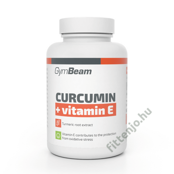 Kurkumin + E-vitamin - 90 tabletta - GymBeam