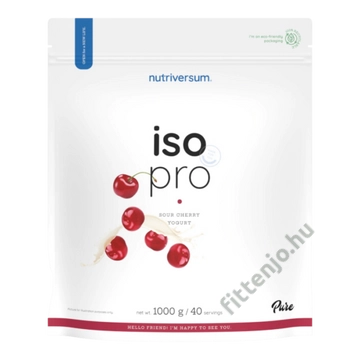 Nutriversum Iso Pro meggy-joghurt 1000g