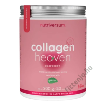 Nutriversum Collagen Heaven Stevia málna 300g