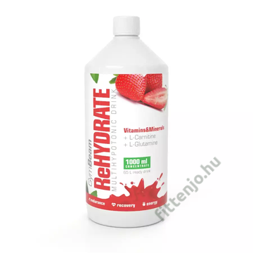 ReHydrate izotóniás ital - 1000 ml - eper - GymBeam