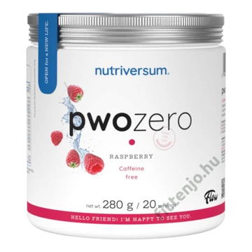 Nutriversum Flow PWO Zero málna 280 g