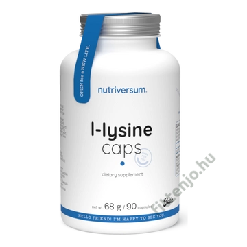 Nutriversum L-Lysine lizin kapszula 90 db