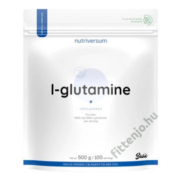 Nutriversum BASIC 100% L-glutamine 500g