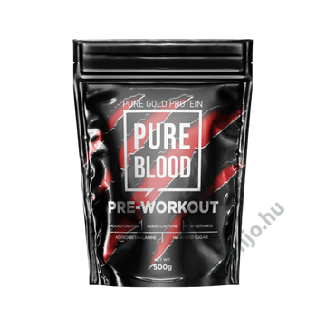 Pure Blood edzés előtti energizáló - 500g - Tutti Frutti - PureGold