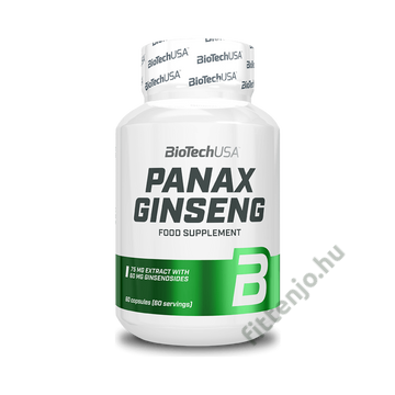 Panax Ginseng 60 kapszula - BioTech USA