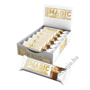 Magic Bar protein szelet - Salted Nuts & Caramel - 24x45g Box - PureGold