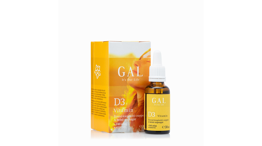 Gal D3-vitamin cseppek 30ml