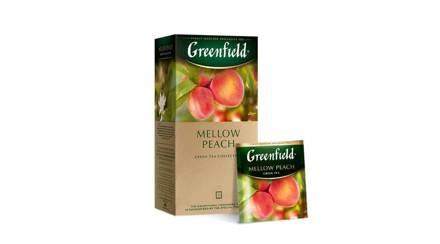 GREENFIELD Peach Mellow tea 25x1,8g