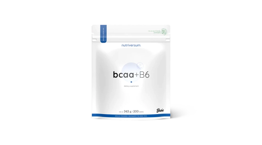 Nutriversum BCAA + B6 tabletta 200 db