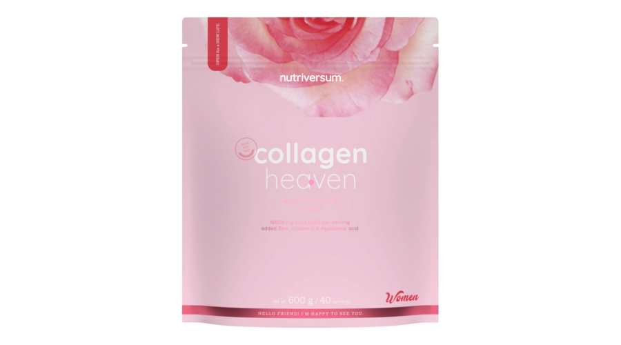 Nutriversum Collagen Heaven rózsa-limonádé 600g