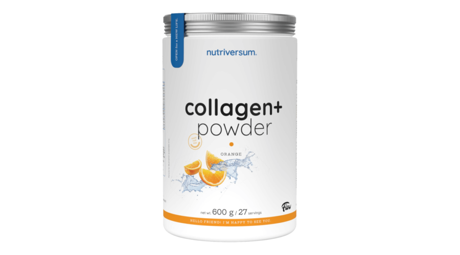 Nutriversum Collagen+Powder narancs kollagén italpor 600g