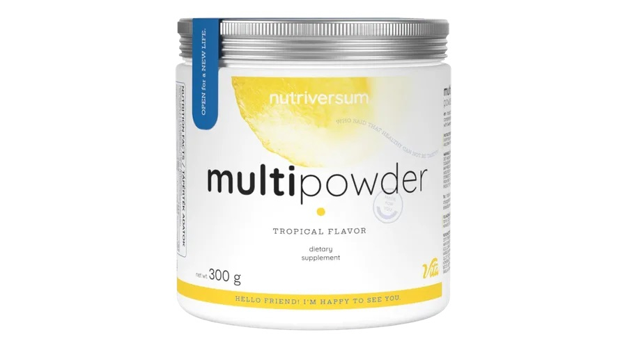 Nutriversum Multi Powder  trópusi gyümölcs 300 g