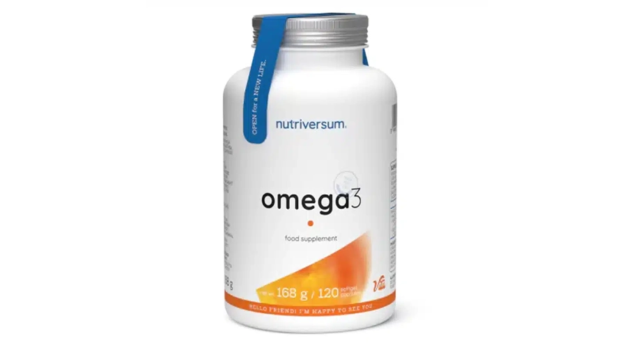Nutriversum Omega-3 Halolaj lágyzselatin kapszula 120db