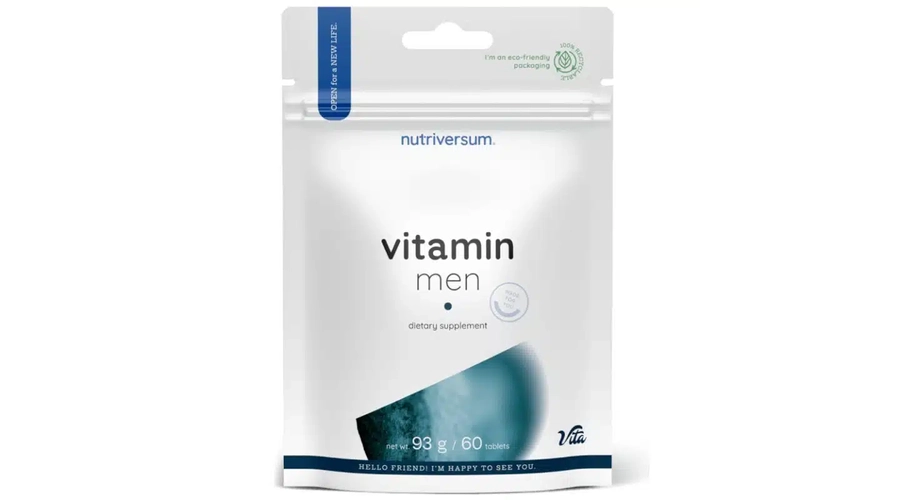 Nutriversum Vitamin Men férfi vitamin tabletta 60 db
