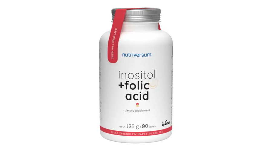 Nutriversum Inositol + Folsav tabletta 90db
