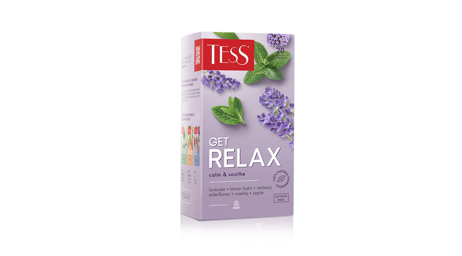 TESS Get Relax gyógynövénytea keverék 20x1,5 g