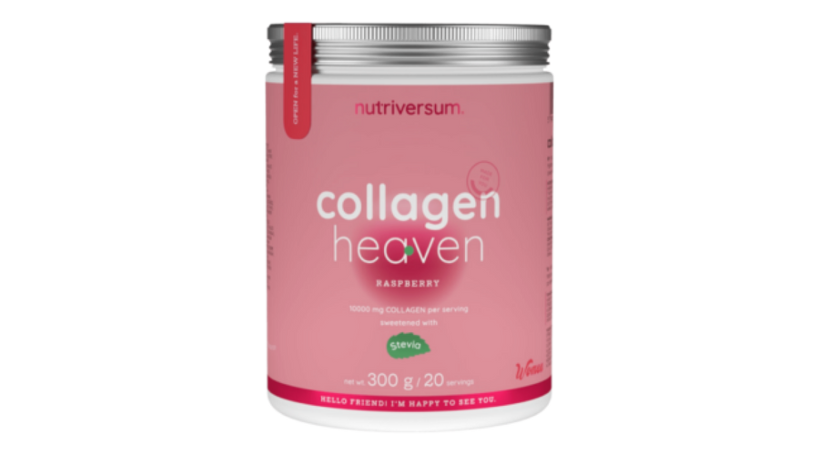 Nutriversum Collagen Heaven Stevia málna 300g