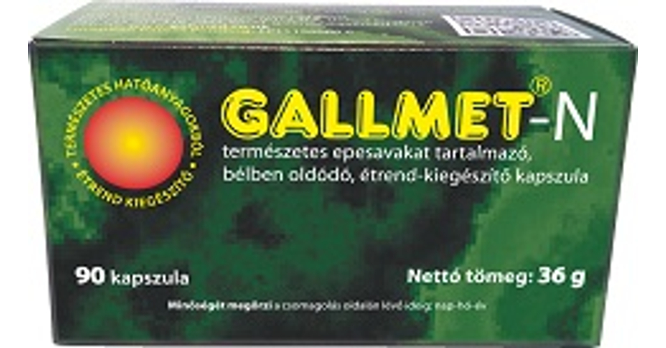 Gallmet n fogyás. A természetes epesavakról (Gallmet-N és Gallmet-M) - myhit.hu