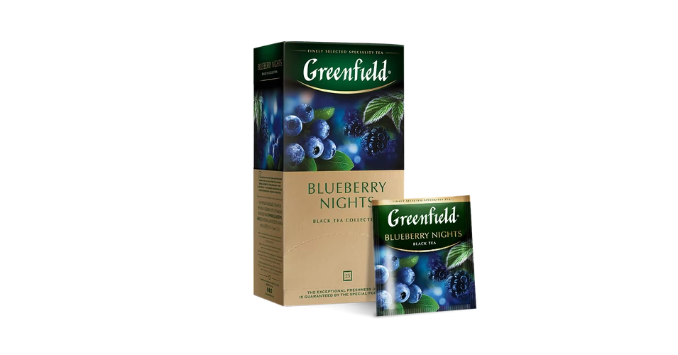 GREENFIELD Blueberry Nights tea 25x1,5 g - fittenjo.hu
